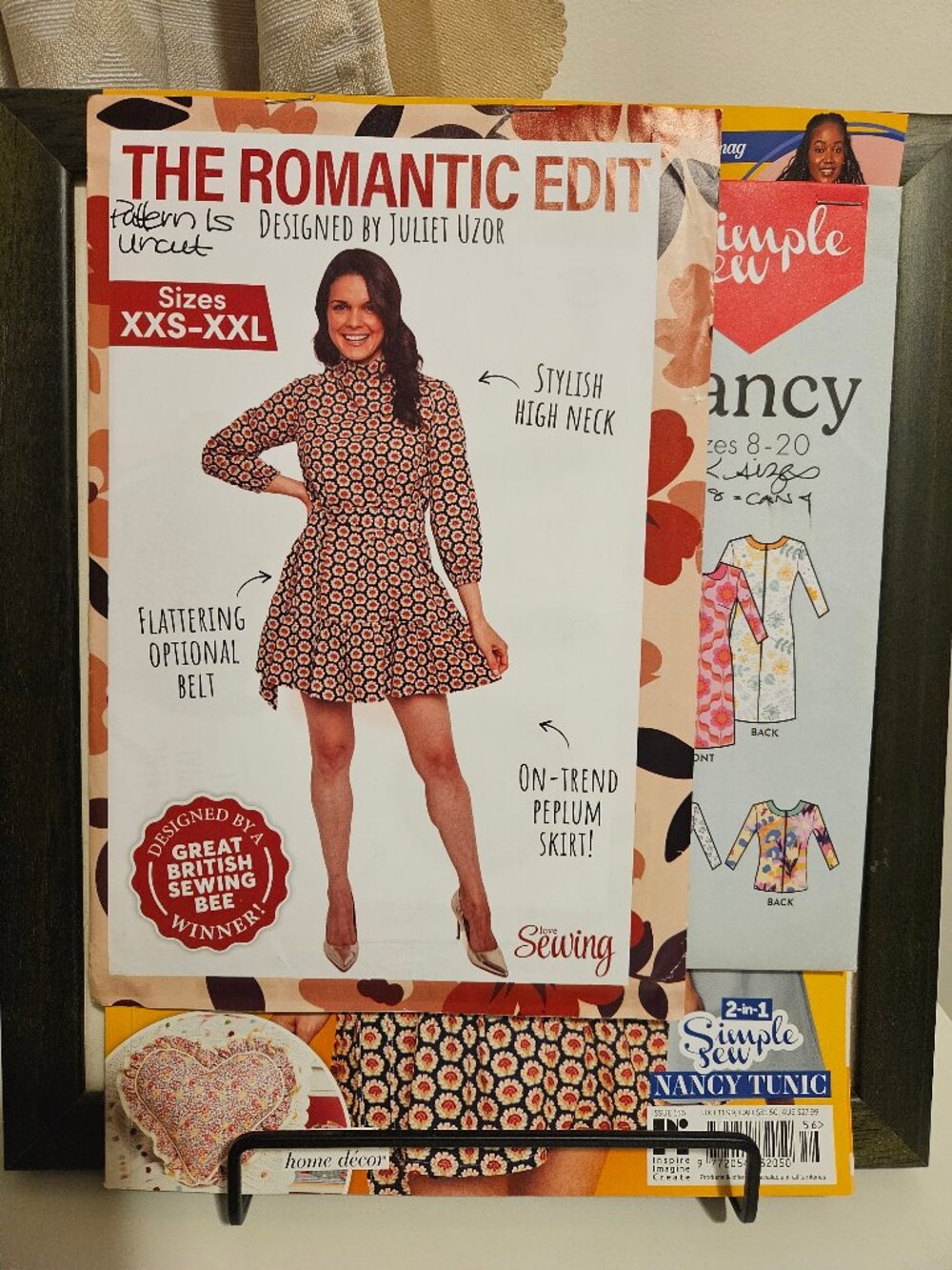 UK Sewing Magazines With Patterns - Picture 3 of 8